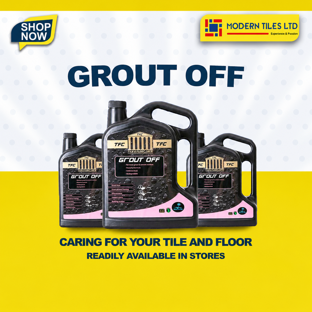 GROUT OFF